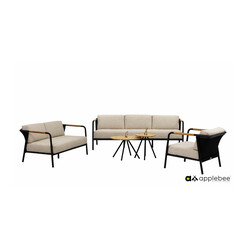 Aiamööbli komplekt Apple Bee ELLE BELT must / beež