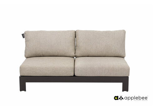 Diivan Apple Bee STICKS & MORE hall / beež, 144x87xH62 cm