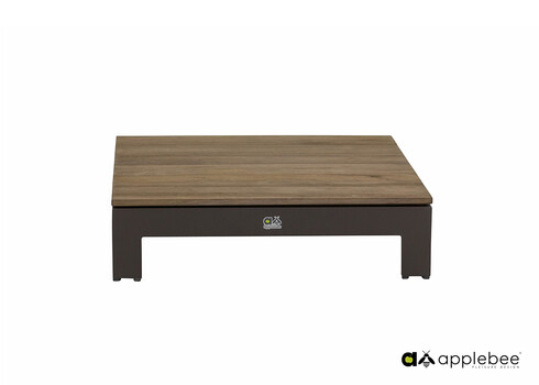 Diivanilaud STICKS & MORE hall / tiigipuu, 87x87xH23 cm