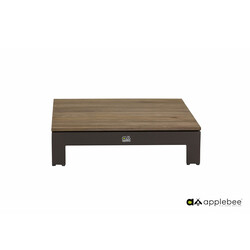 Diivanilaud STICKS & MORE hall / tiigipuu, 87x87xH23 cm