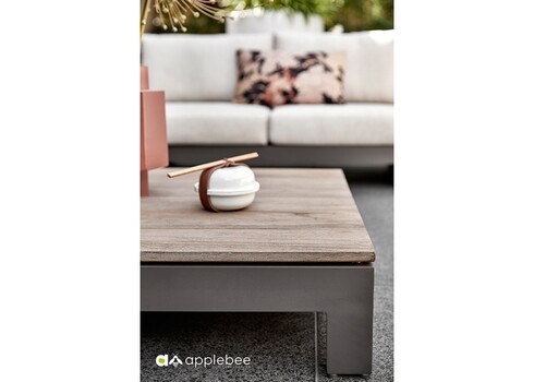 Diivanilaud Apple Bee STICKS & MORE hall / tiigipuu, 87x43xH23 cm