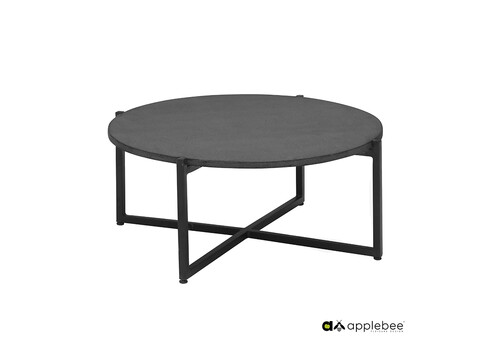 Diivanilaud Apple Bee SOUL must / laava, D74xH30 cm