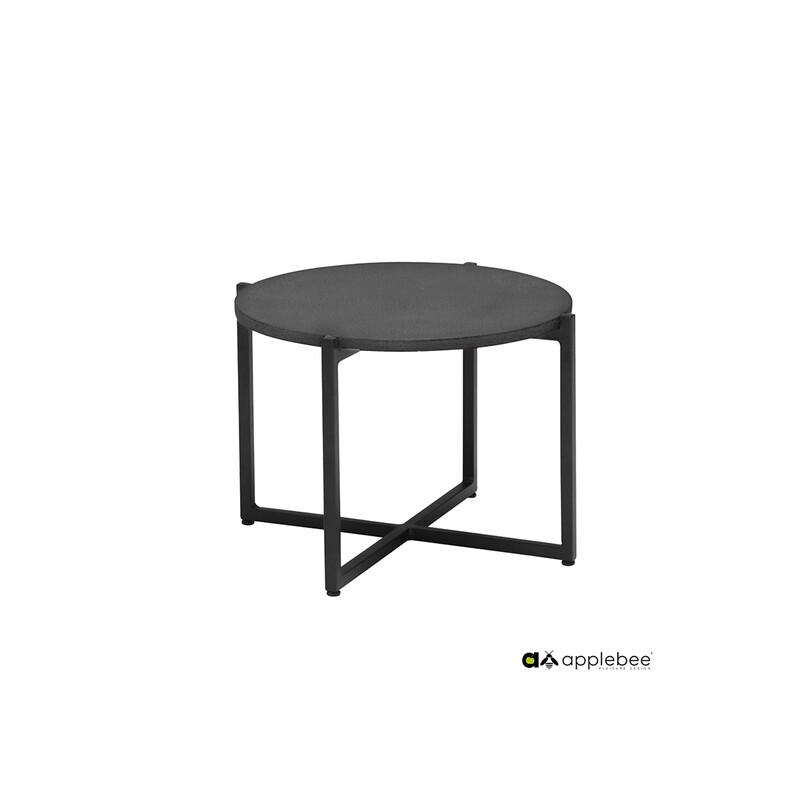 Diivanilaud Apple Bee SOUL must / laava, D54xH37 cm