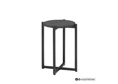 Diivanilaud Apple Bee SOUL must / laava, D34xH43 cm