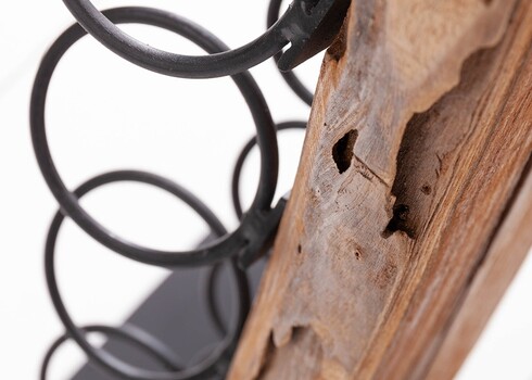 Veiniriiul HEMINGWAY tiigipuu, 40x40xH140 cm