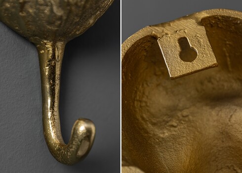 Seinanagid THREE APES kuldne, 20x8xH25 cm