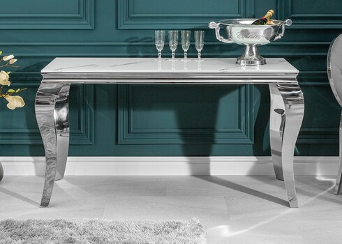 Konsoollaud MODERN BAROQUE marmor, 145x50xH75 cm