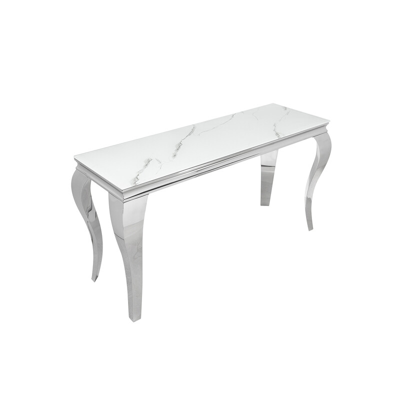 Konsoollaud MODERN BAROQUE marmor, 145x50xH75 cm