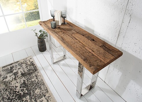 Konsoollaud EUPHORIA tiigipuu, 120x40xH80 cm