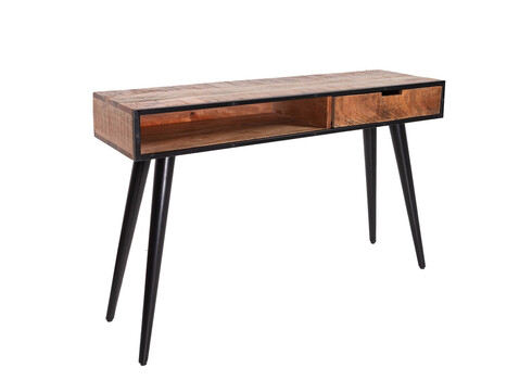 Konsoollaud INDUSTRIAL mango, 120x35xH75 cm