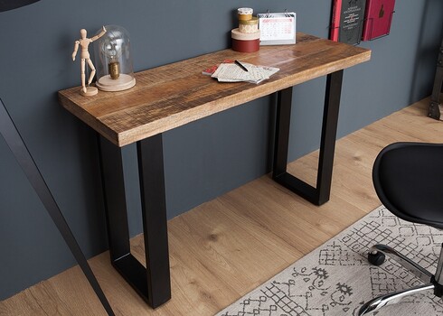 Konsoollaud IRON CRAFT mango, 115x40xH77 cm