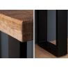 Konsoollaud IRON CRAFT mango, 115x40xH77 cm