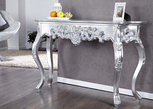 Konsoollaud VENICE kuldne, 110x35xH75 cm