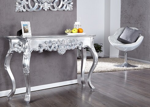 Konsoollaud VENICE kuldne, 110x35xH75 cm