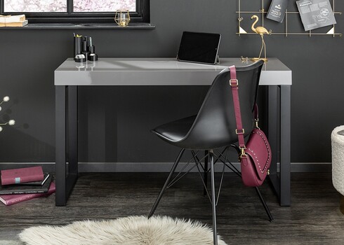 Kirjutuslaud VISION hall läige, 120x40xH75 cm