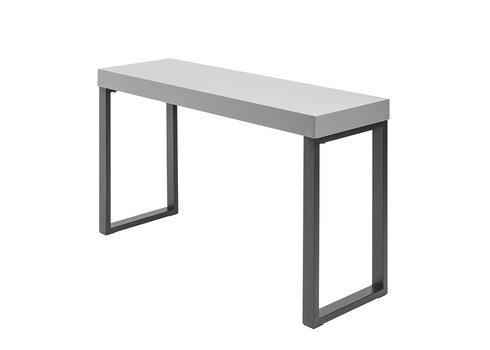 Kirjutuslaud VISION hall läige, 120x40xH75 cm
