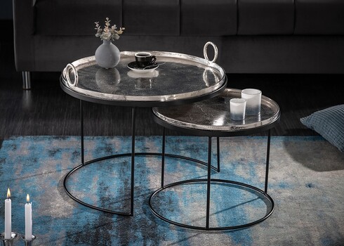 Abilaudade komplekt ORIENTAL hõbe