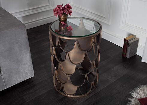 Diivanilaud ABSTRACT antiikvask, 40x40xH54 cm