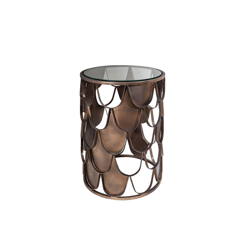 Diivanilaud ABSTRACT antiikvask, 40x40xH54 cm