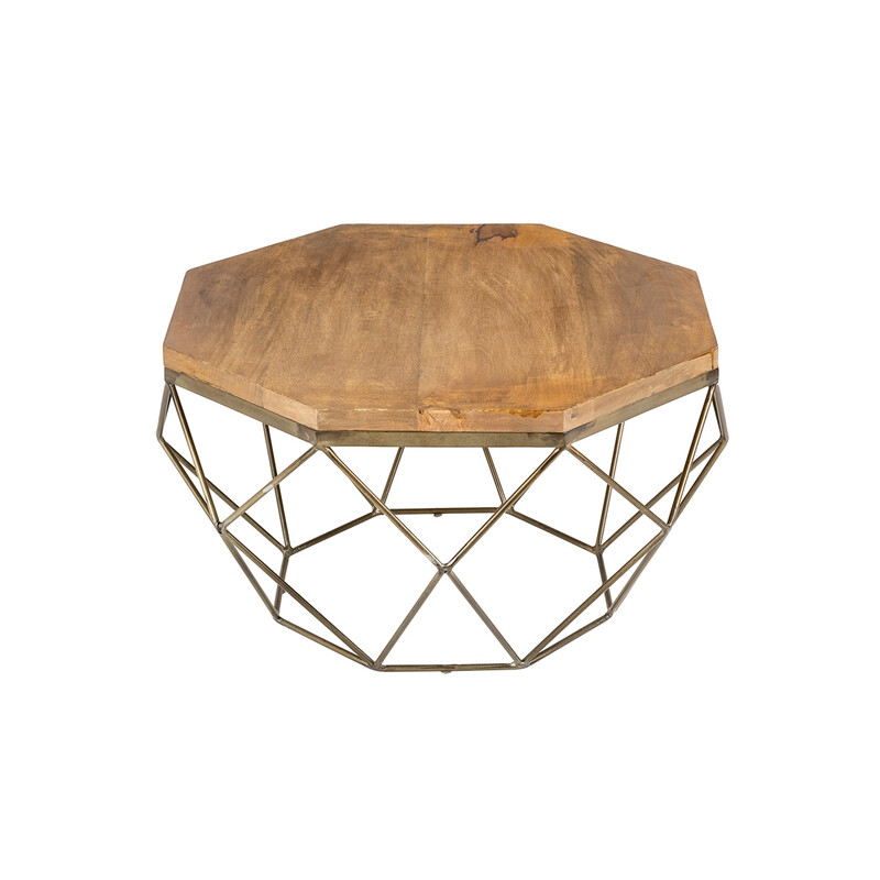 Diivanilaud DIAMOND mango, 69x69xH38 cm