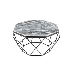 Diivanilaud DIAMOND marmor, 69x69xH38 cm