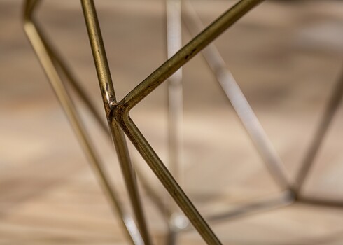 Diivanilaud DIAMOND valge marmor, 69x69xH38 cm