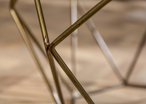 Diivanilaud DIAMOND roheline marmor, 69x69xH38 cm