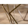Diivanilaud DIAMOND roheline marmor, 69x69xH38 cm
