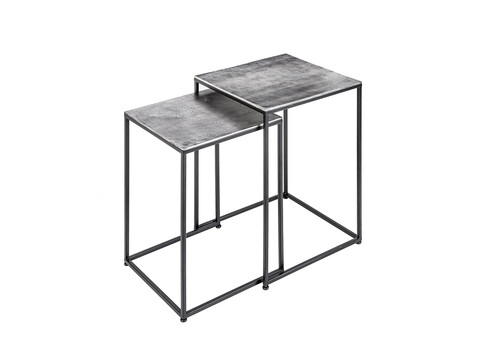 Abilaudade komplekt ELEMENTS hõbe / must