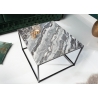 Diivanilaud ELEMENTS hall marmor, 50x50xH41 cm
