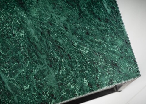 Diivanilaud ELEMENTS roheline marmor, 50x50xH41 cm