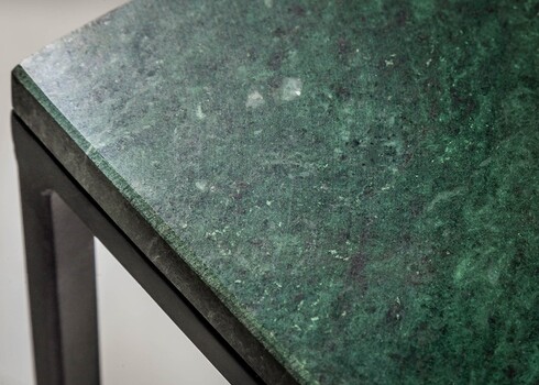 Diivanilaud ELEMENTS roheline marmor, 50x50xH41 cm