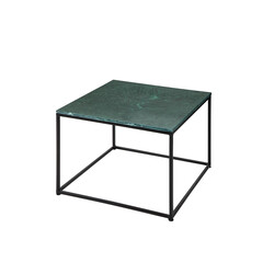 Diivanilaud ELEMENTS roheline marmor, 50x50xH41 cm