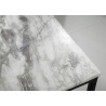 Diivanilaud ELEMENTS valge marmor, 50x50xH41 cm
