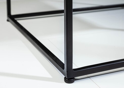 Diivanilaud ELEMENTS valge marmor, 50x50xH41 cm