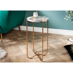 Abilaud NOBLE sinine / kuldne, D35xH62 cm