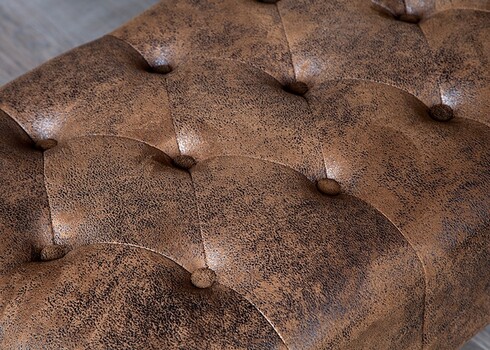 Tumba CHESTERFIELD antiikpruun, 80x45xH40 cm