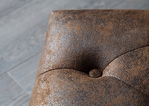 Tumba CHESTERFIELD antiikpruun, 80x45xH40 cm