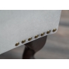 Tumba CHESTERFIELD hõbehall, 80x45xH40 cm