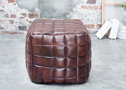 Tumba RIDER pruun, 40x40xH40 cm