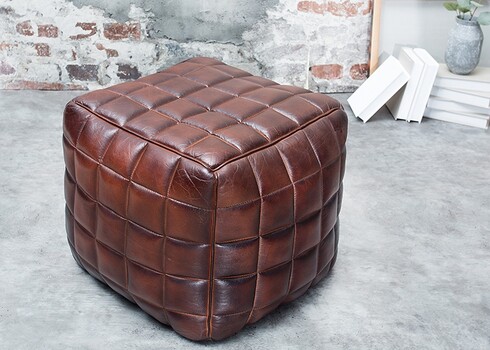 Tumba RIDER pruun, 40x40xH40 cm