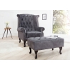 Tugitool CHESTERFIELD antiikhall, 85x70xH105 cm