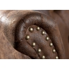 Tugitool CHESTERFIELD antiikpruun, 85x70xH105 cm