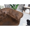 Tugitool CHESTERFIELD antiikpruun, 110x85xH73 cm