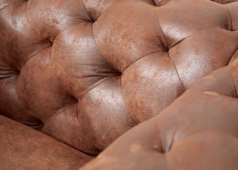 Tugitool MODERN BAROQUE antiikpruun, : 120x100xH70 cm