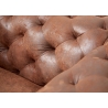 Tugitool MODERN BAROQUE antiikpruun, : 120x100xH70 cm