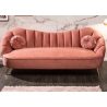 Diivan ARIELLE tuhmroosa, 220x92xH92 cm