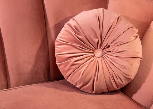 Diivan ARIELLE tuhmroosa, 220x92xH92 cm