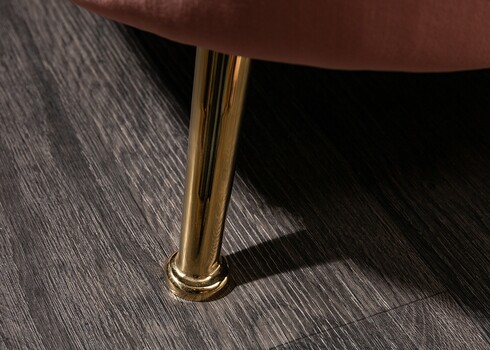 Diivan ARIELLE tuhmroosa, 220x92xH92 cm