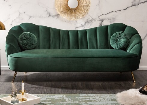 Diivan ARIELLE roheline, 220x92xH92 cm